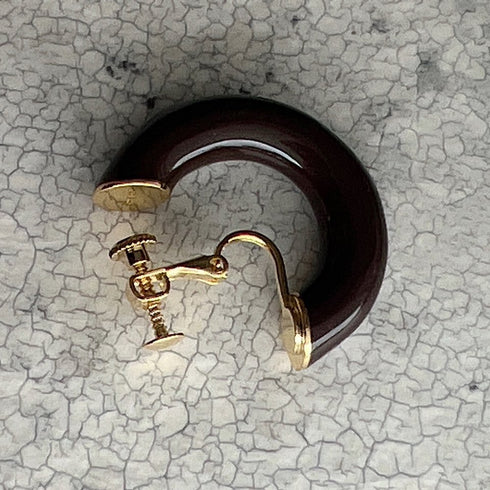 Big hoop earring